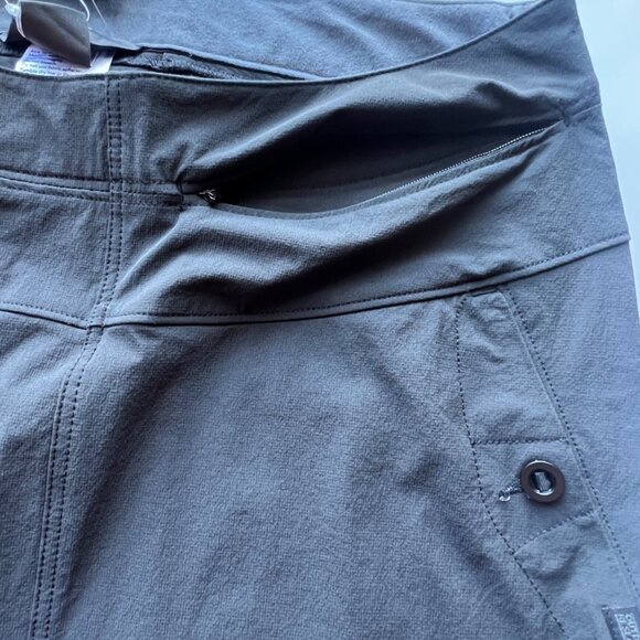 Outdoor Research Black Convertible Skirt With Zip-Off Lower Panel Womens Size 8 - Picture 8 of 13